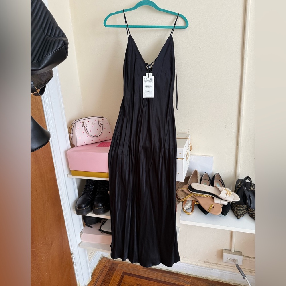 Zara Black Maxi Dress